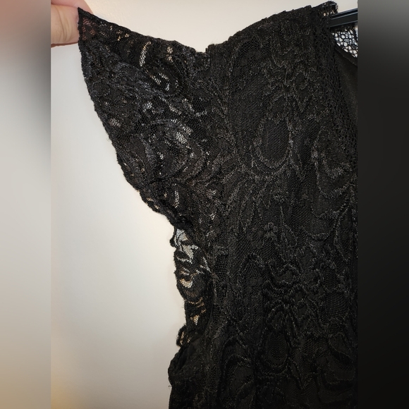 Torrid Black Lace Top - Picture 3 of 8